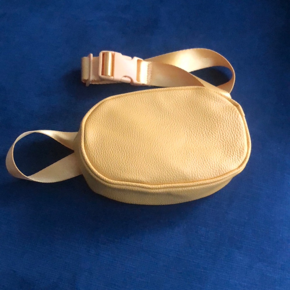 H&M YELLOW BELT BAG